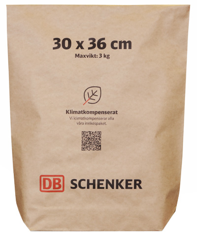 DB schenkers emballage litet kuvert 3 kilo